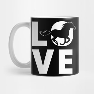 Horses Love Horses Mug